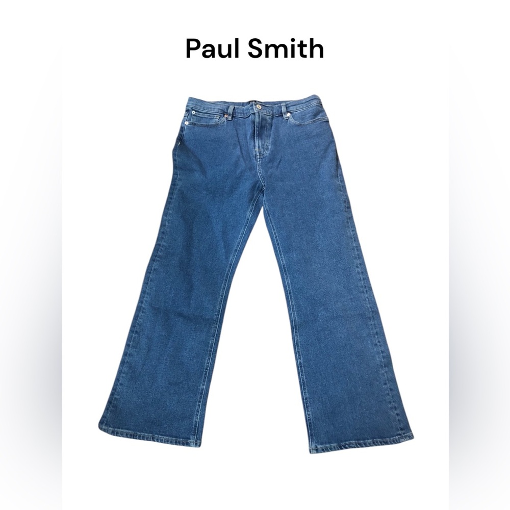 Paul Smith PS Kick Flare Jean size 29 Medium Wash NWT